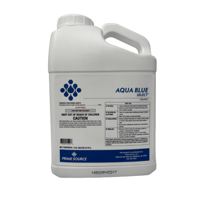 Aqua Blue Select Pond Dye 1 Gallon Size Chemical Warehouse
