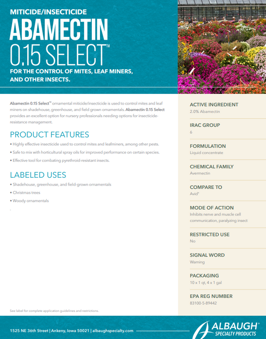 Abamectin 0.15EC Select
