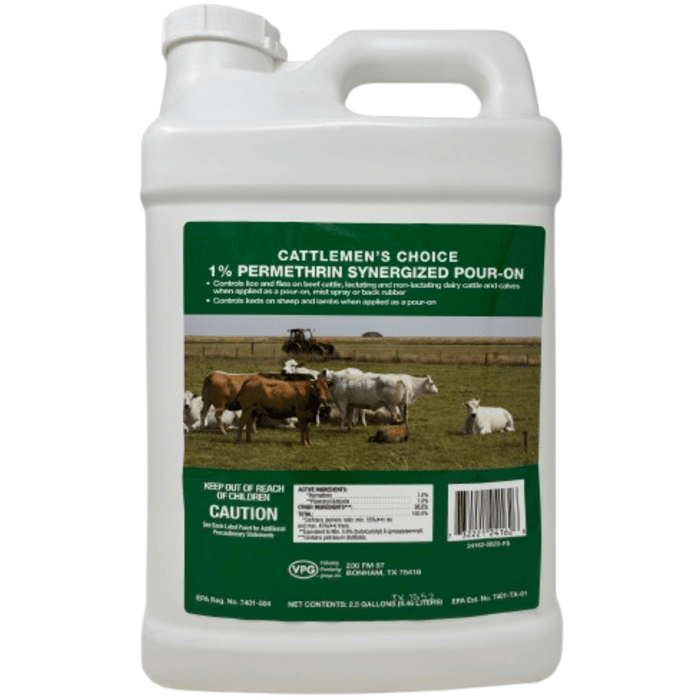 Cattlemen's Choice 1% Permethrin Synergized Pour-on