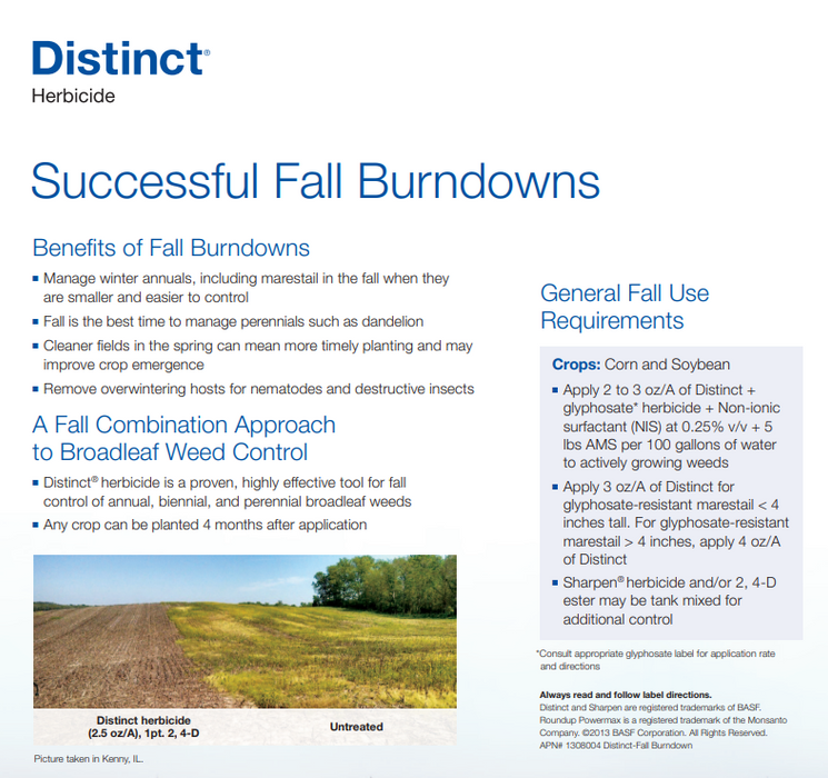 Distinct Herbicide