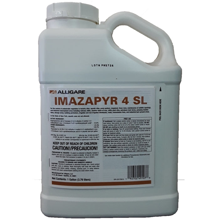 herbicide containing glyphosate triclopyr or imazapyr Imazapyr 4SL