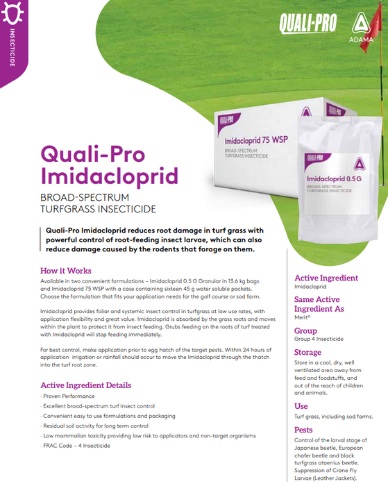 Imidacloprid 0.5G