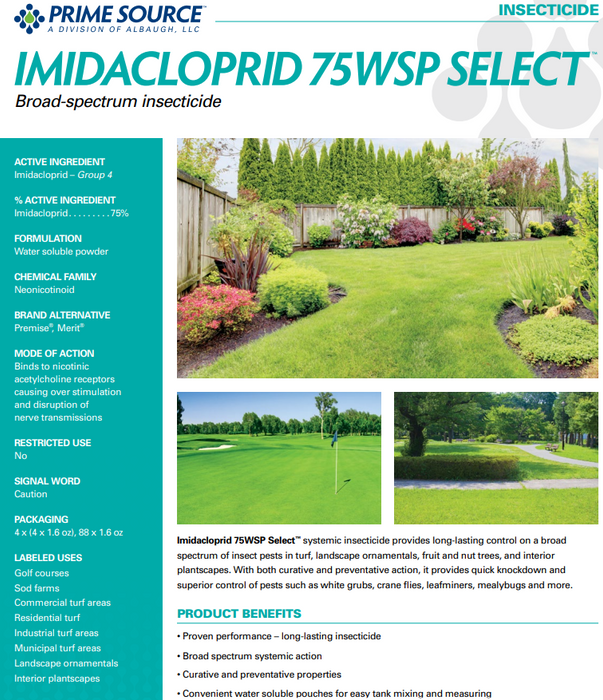 Imidacloprid 75 WSP