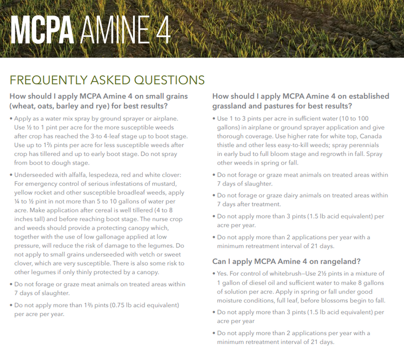 MCPA Amine 4