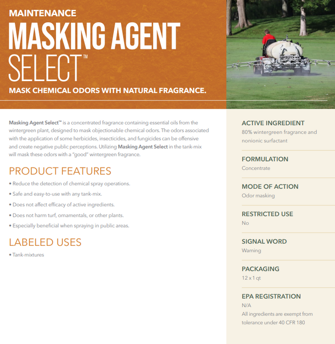 Masking Agent Select