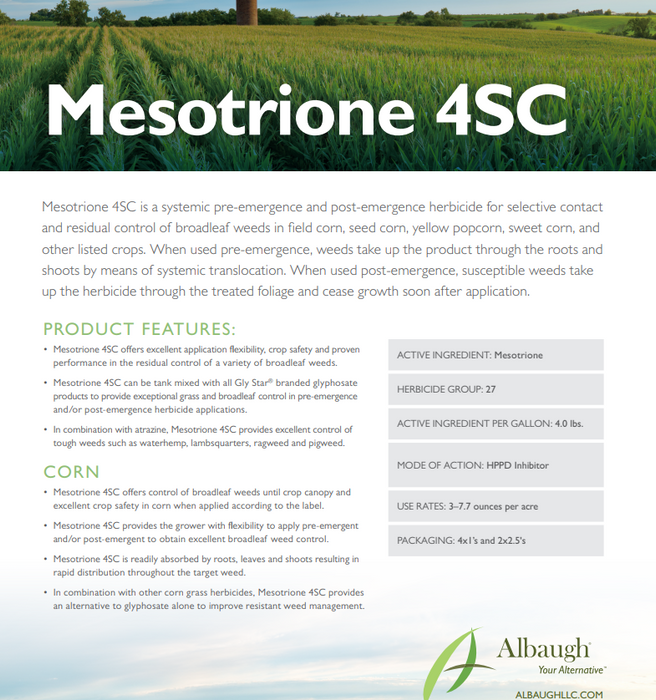 Mesotrione 4SC