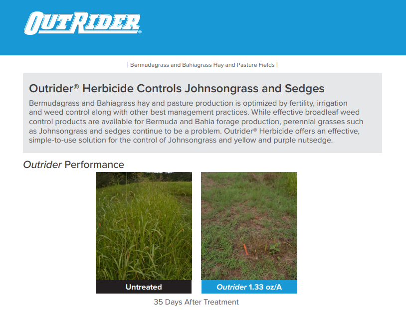 OutRider Herbicide