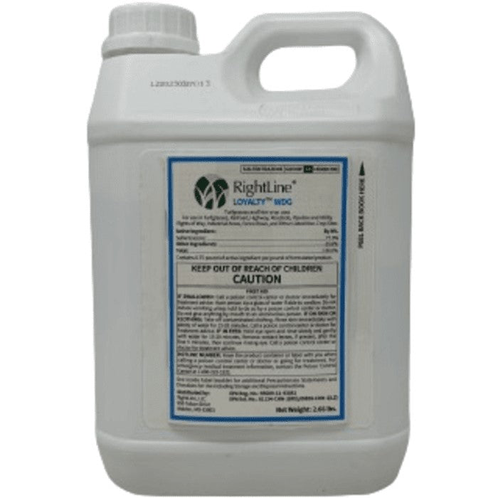 blindside herbicide alternative Loyalty WDG