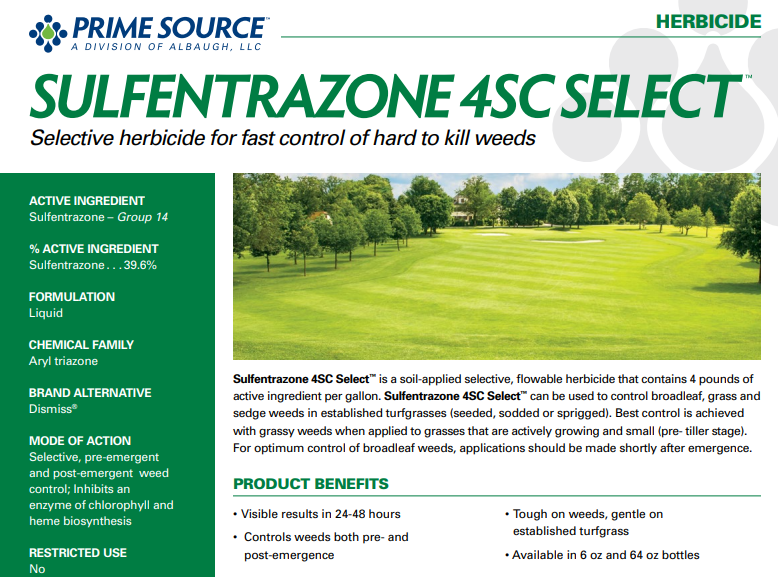 Sulfentrazone 4SC Select