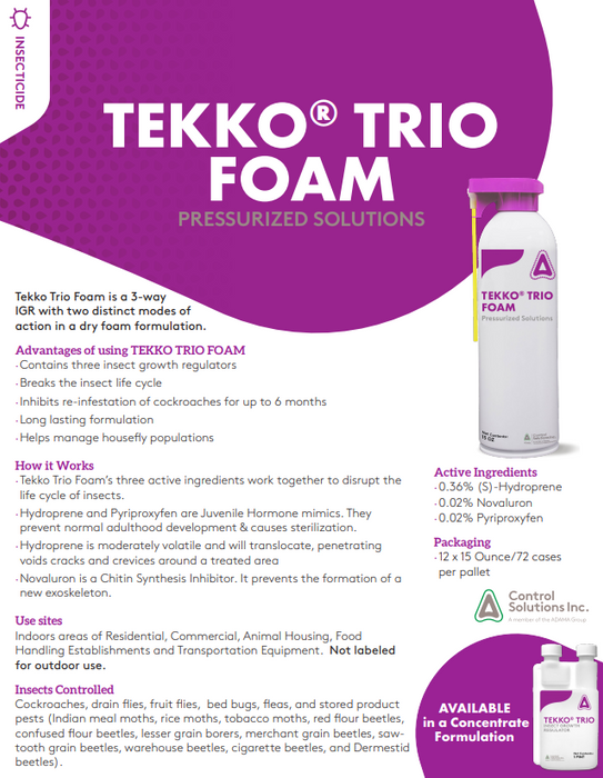 Tekko Trio Foam