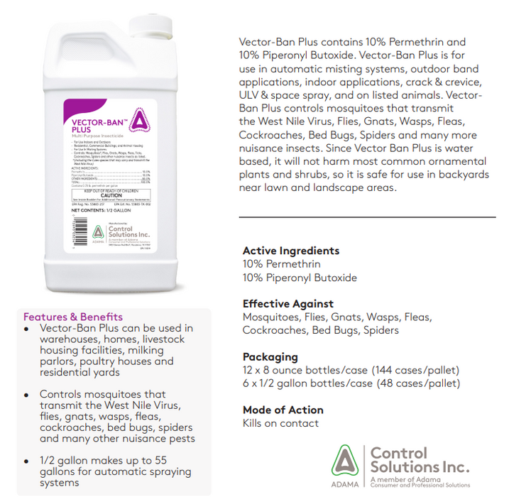 Vector-Ban Plus Insecticide