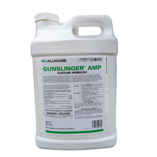 gunslinger amp herbicide label Gunslinger AMP Pasture Herbicide (2.5 Gal)